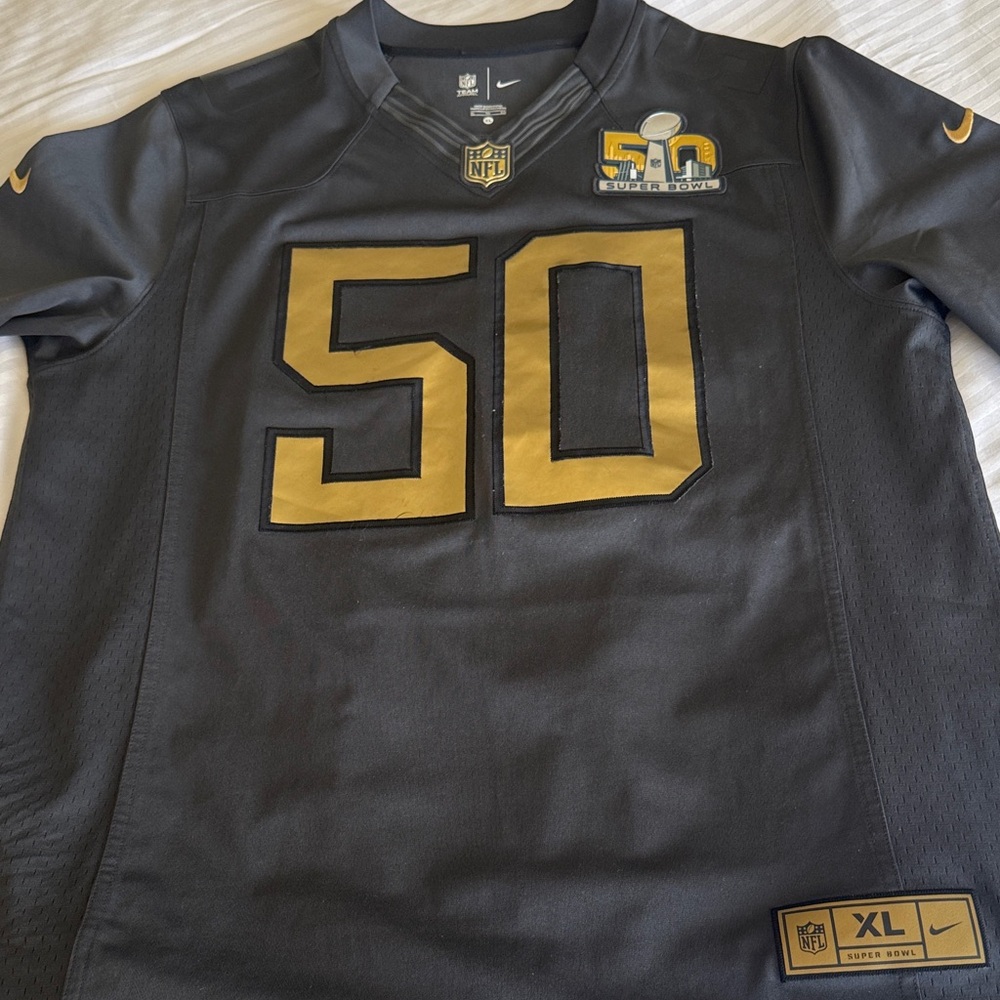 Nike Black and Gold Event Jersey